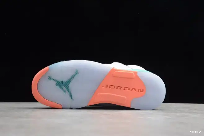Rep TBK Jordan GS Aqua Air 5 440892-100 Light 0602